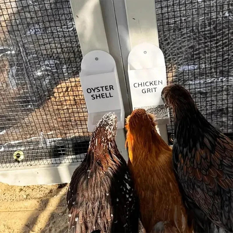 Chicken Feeders Hanging, Gravity Poultry Trough.