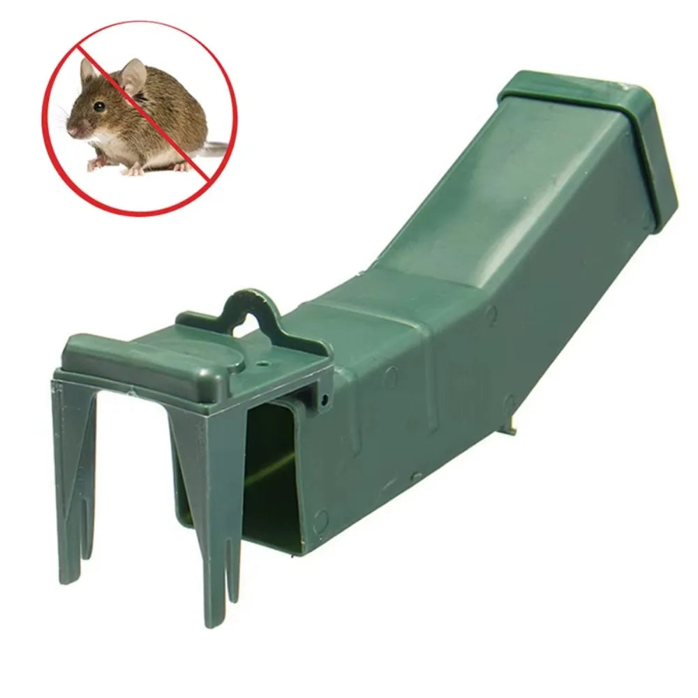 Mousetrap, Reusable Bait Box Self-locking For Mice, Rat & Rodent.