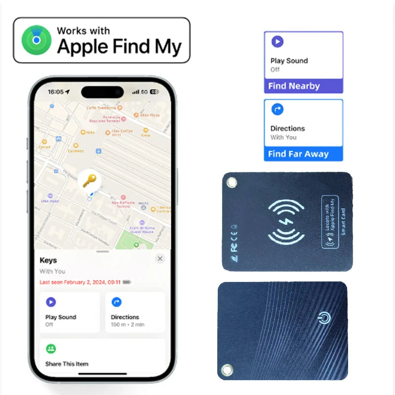 Anti-loss device locator, Pingguo Pet smart product, air tag Tracker, wallet anti-loss card, findmy