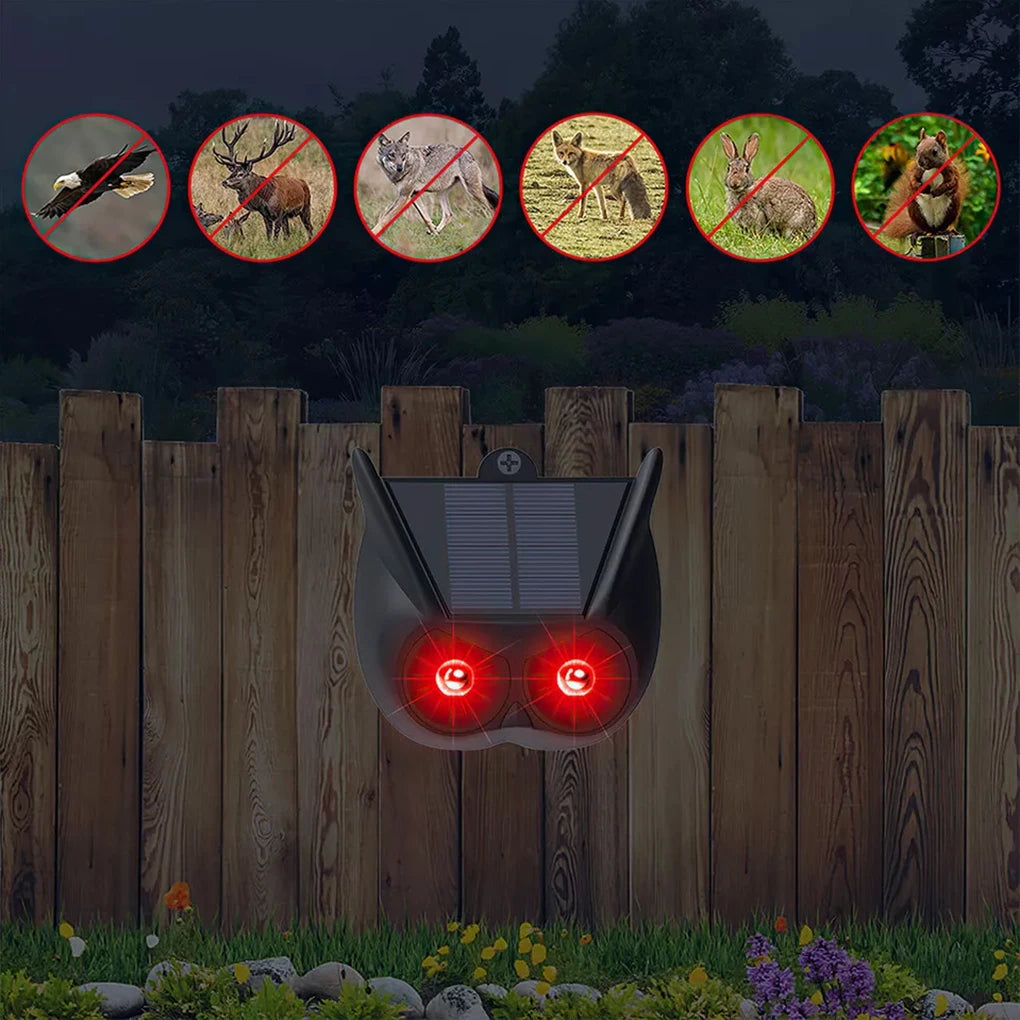 Solar Power Animal Repellent/Deterrent.